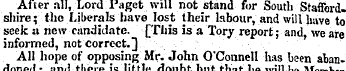 After all, Lord Paget will not stand for...