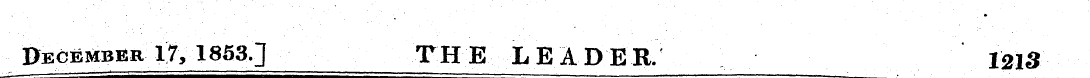December 17, 1853] THE LEADER 1213