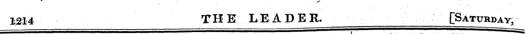 j .2*4 THE LEADER. [Saturday-