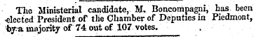 The Ministerial candidate, . M* Boncompa...