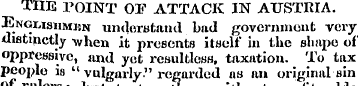 THE TOINT OF ATTACK IN AUSTRIA.. n< ? 1j...