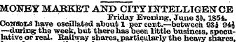 MONEY MARKET AND CITY INTELLIGENCE ' ' ,...
