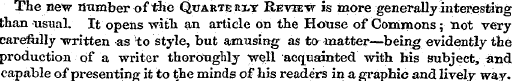 The new number of the Quarterly Review i...