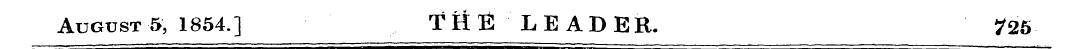 August 5, 1854.] THE LEADER. ?25