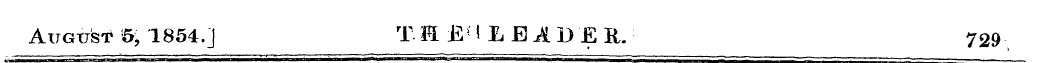 Augtjst ' &, 1854. j T I^ILEIDER. 729