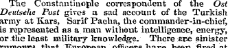 The Constantinople correspondent of the ...