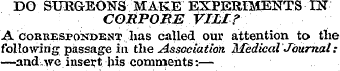 DO STIRaEONS MAKE EXPEROIENTS DST CORPOB...