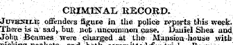 CRIMINAL RECORD. JiXYJEOftu; offenders f...
