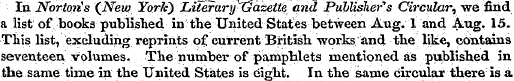 In Norton's (New York} Literary^ uazette...