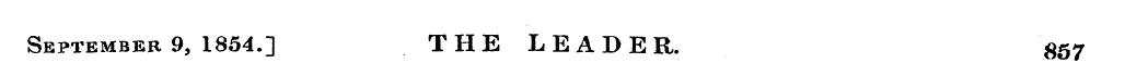 September 9, 1854.] THE LEADER. 357