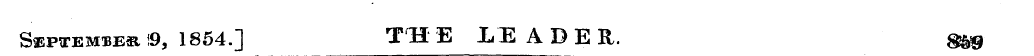 September i9, 1854.] TH E IE A D E R. ®&...