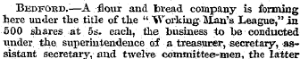 Bedford, ; —A flour and bread company is...