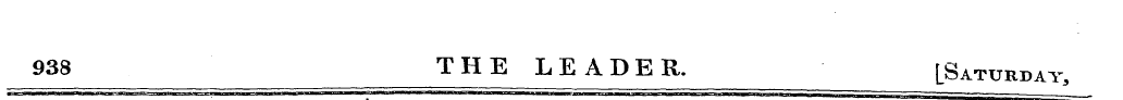938 THE LEADER. [Saturday,