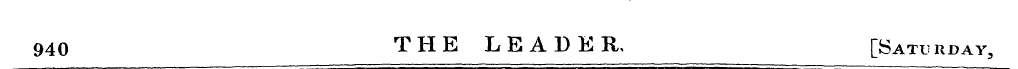 940 THE LEADER, [Saturday,