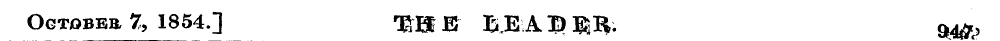 OcTOBEa 7, 1854.] IK B BJS'A I) ©B. g^r ...