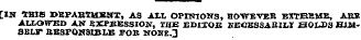 CIN THIS DEPARTMENT, AS AM, OPINIOKS, HO...