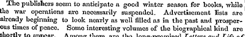 The publishers seem to anticipate a good...