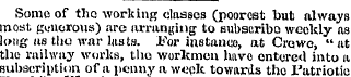 Some of the working classes (poorest but...