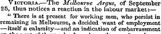 Victoria.—The Melbourne Argus, of Septem...