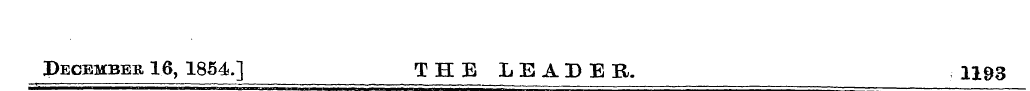 December 1.6, 1854.] THE LEADER. 1193