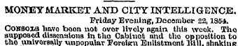 MONEY MARKET AND CITY INTELLIGENCE, Frid...