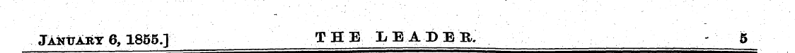 January 6,1855] TIE LEADEB, 5