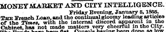 MONEY MARKET AND CITY INTELLIGENCE. Frid...