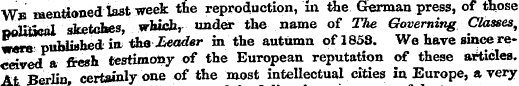 W» mentioned last week the reproduction,...