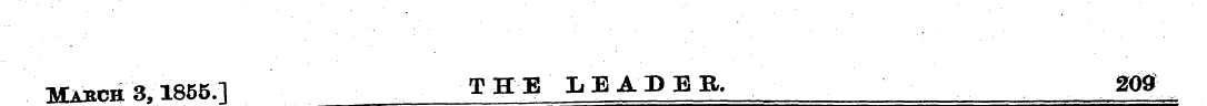 MabcH 3,1855.] THE 1EADEB, 209
