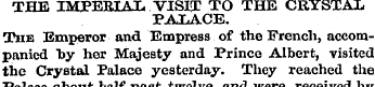 THE IMPERIAL VISIT TO THE CRYSTAL PALACE...