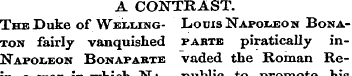 A CONTRAST. The Duke of Weixing- Louis N...