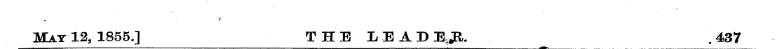 Mat 12, 1855.] THE LEAD E..R. . 437. - i...