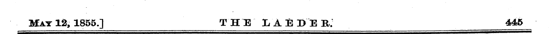 May 12,1855.] THE LAE DE R. 445