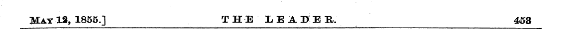 Mat 12, 1855.] THE Ii E A BE R, 453