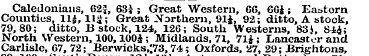 Caledonians, 62J, 63i ; Great Western, 6...