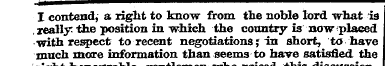 I contend, a right to know from the nobl...