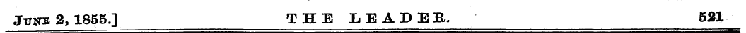 Juys 2, 1855.] THE LEADEB, 531 ^