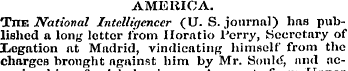 AMERICA. TnE National Intelligencer (U. ...