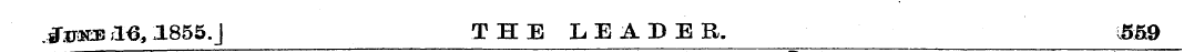 .Jxheb ,13, 1855.J THE LEADER. £59