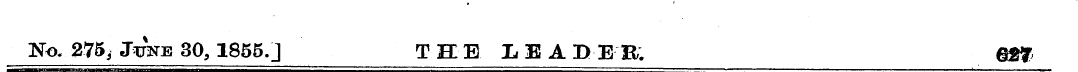 No, 275, J^ntTE 30,1855.J THE LEA DEB; B...