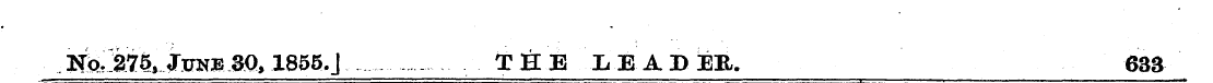 ff& Mg, ... froja 30, 1855. J THE LEAD E...