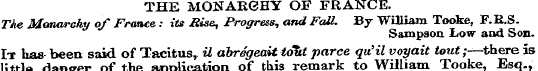 THE MONARCHY OF FRANCE. The Monarchy of ...