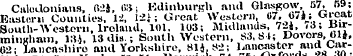 Caledonians, G>4, 0!i; Edinburgh and Gla...