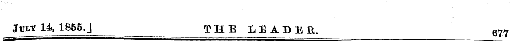 JtJLY U, 1865. J THE LEADER. 677