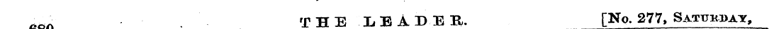 last at the ^ A THE LEADEB. [No. 277, Sa...