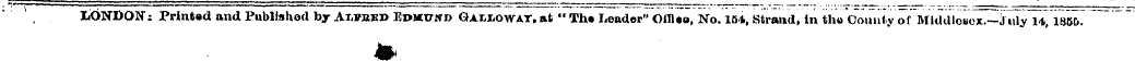 " \ LONDON: Printed and Published by Air...