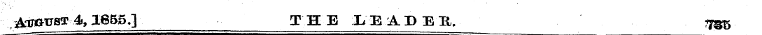 , j&flQCTEA 1655.] THE LiEADER. ? 7S5