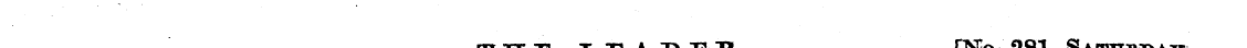 .«- £ THE LEADER, [No. 281, Saturday, '—...