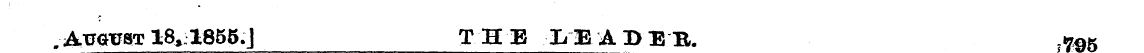 . A.UOTST 18 » 1855.] THE L11DEB. $0 5