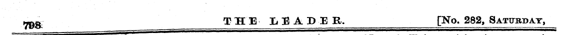 ^g. THE LEADER. [No. 282, Saturday,